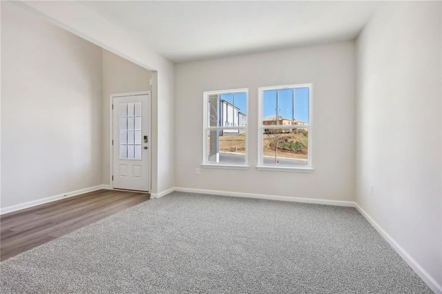 Spacious, unfurnished interior of a new home in Parkside at Grayson, Grayson (Image 28).