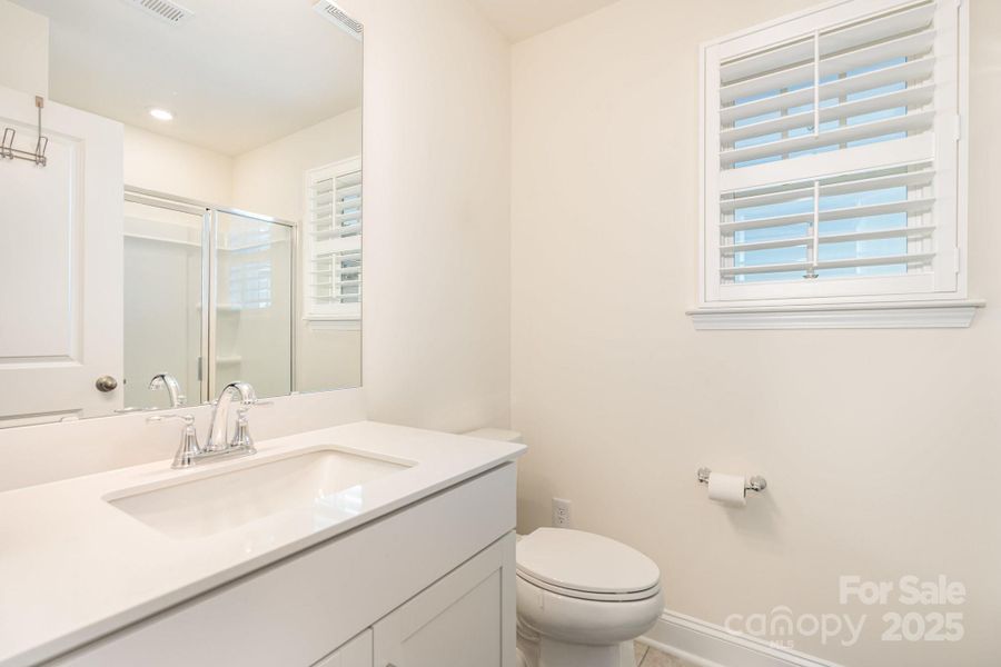 Furnished interior view inside a new home in , Clover (Image 16).