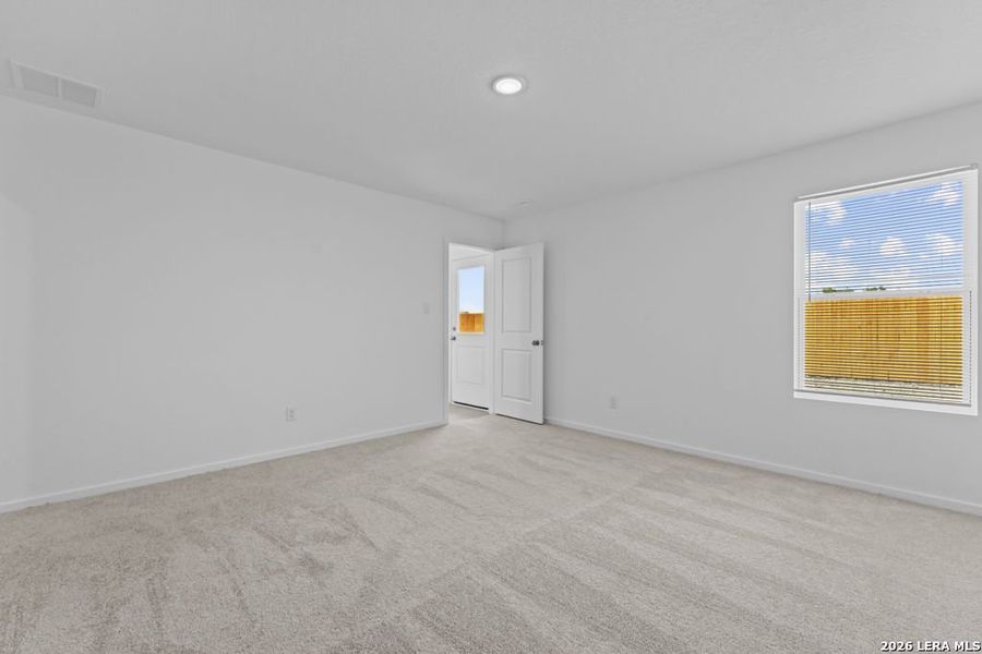 Spacious, unfurnished interior of a new home in Randolph Crossing, Converse (Image 15). Spacious, unfurnished interior of a new home in Randolph Crossing, Converse (Image 15).