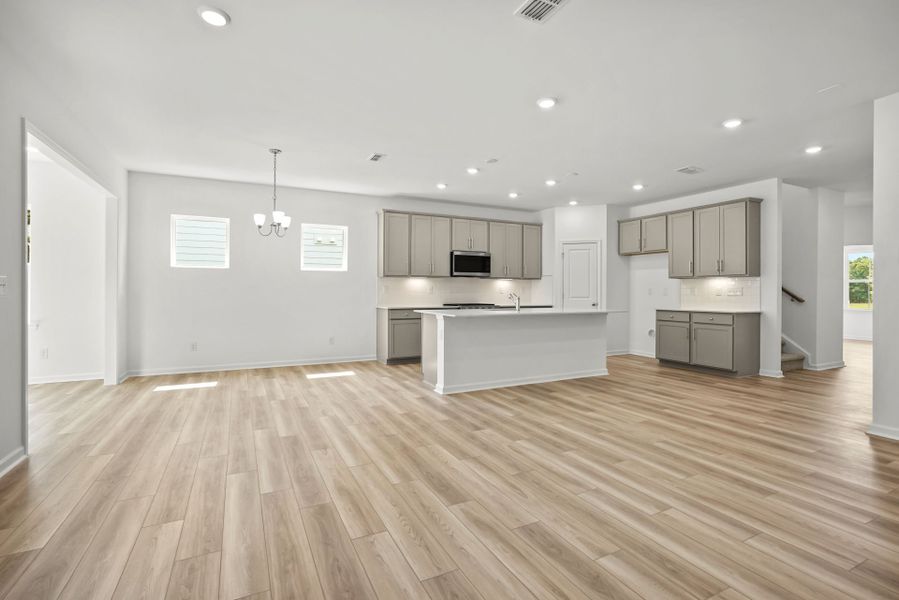 Spacious, unfurnished interior of a new home in Michaux Gardens, Belmont (Image 25). Spacious, unfurnished interior of a new home in Michaux Gardens, Belmont (Image 25).