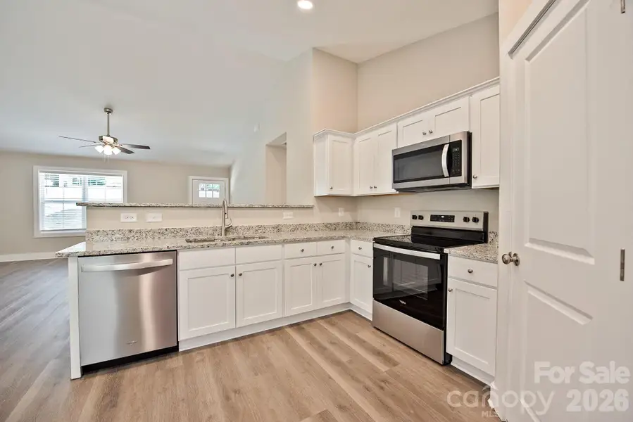 Furnished interior view inside a new home in , Kannapolis (Image 4).