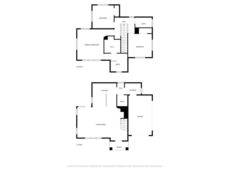 Navigate a comprehensive floor plan detailing the efficient layout across two levels. Navigate a comprehensive floor plan detailing the efficient layout across two levels.