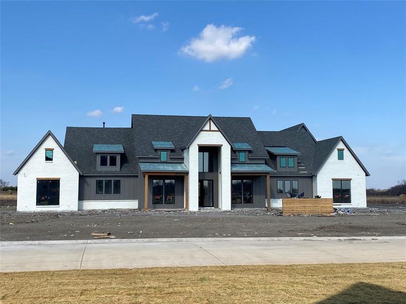 Front exterior of a new home in Hidden Valley 2, Princeton, TX, highlighting curb appeal (Image 1). Front exterior of a new home in Hidden Valley 2, Princeton, TX, highlighting curb appeal (Image 1).