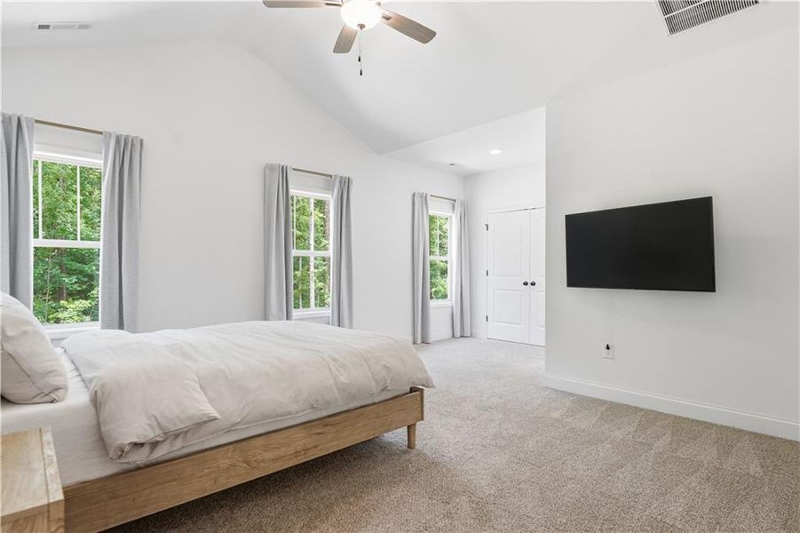 Furnished interior view inside a new home in , Douglasville (Image 8).