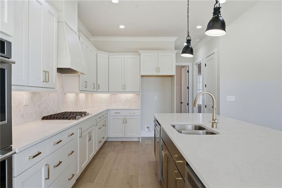 Furnished interior view inside a new home in , Canton (Image 17).
