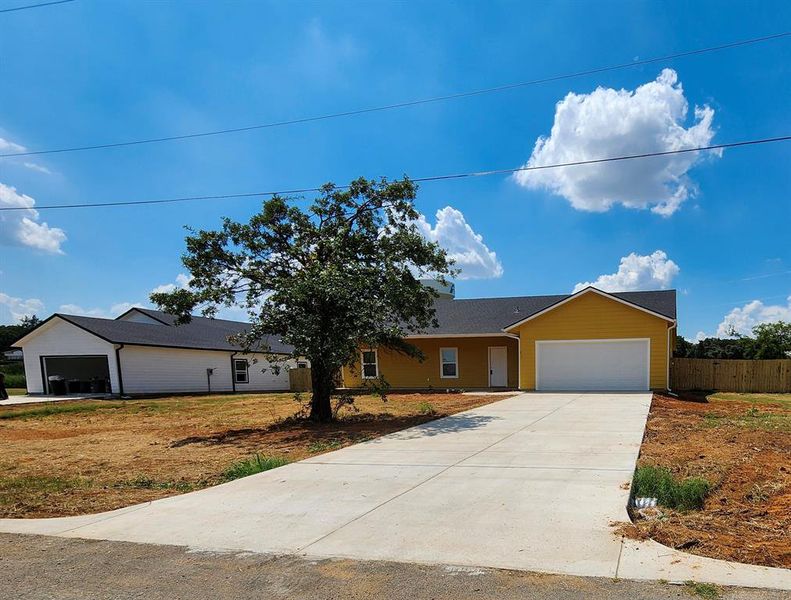 Front exterior of a new home in , Kennedale, TX, highlighting curb appeal (Image 17).