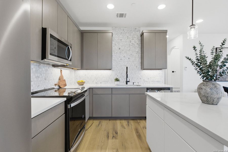 Furnished interior view inside a new home in , Austin (Image 24).