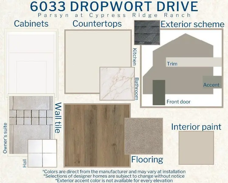 Parsyn - Colors for this home Parsyn - Colors for this home