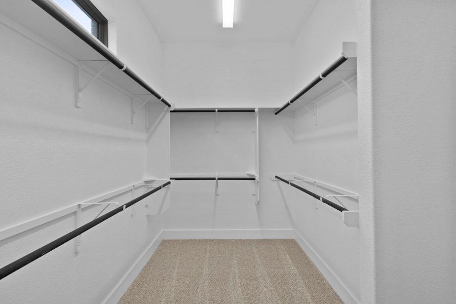 Walk-in closet in Primary Bedroom