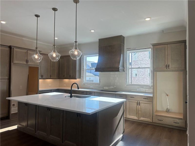 Furnished interior view inside a new home in Waterside Single Family, Peachtree Corners (Image 8).