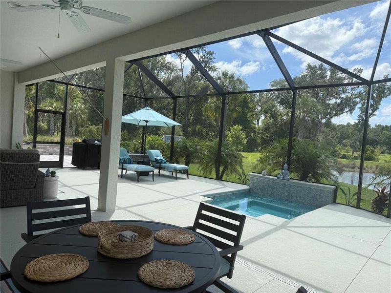 Furnished interior view inside a new home in , The Villages (Image 3).