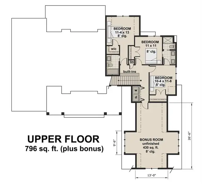 2D floor plan layout of this home in , Dripping Springs, TX (Image 3).