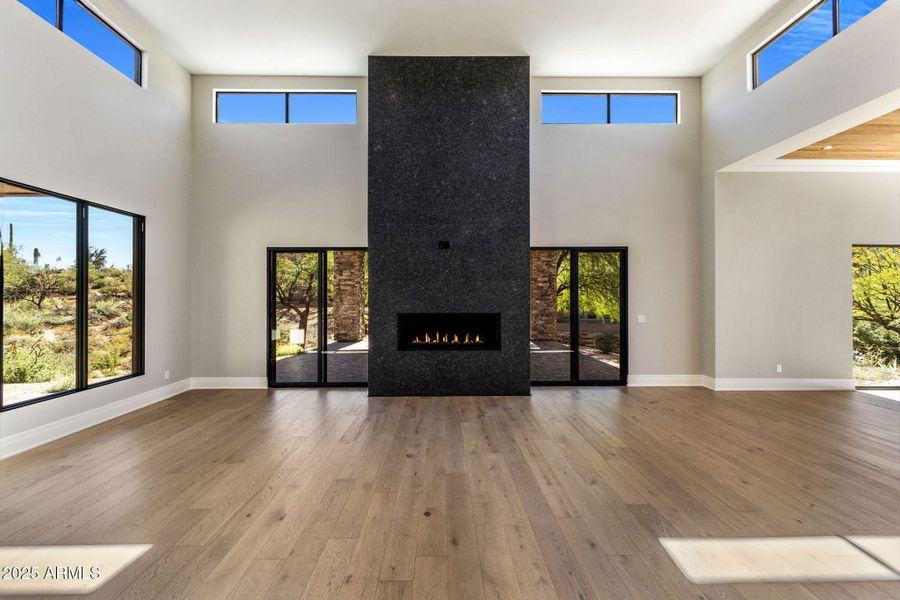 105th Reshoot Fireplace