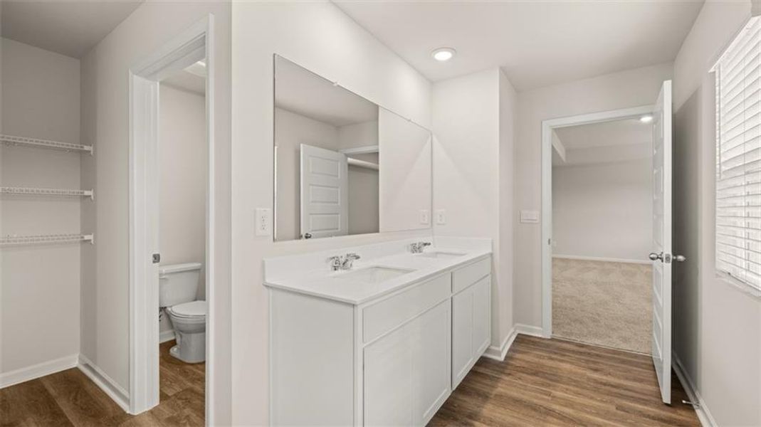 Furnished interior view inside a new home in Jackson Landing, Jefferson (Image 7).