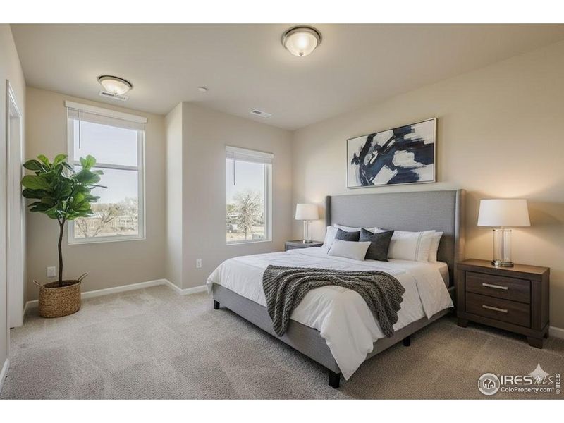 Furnished interior view inside a new home in Northfield, Fort Collins (Image 10).