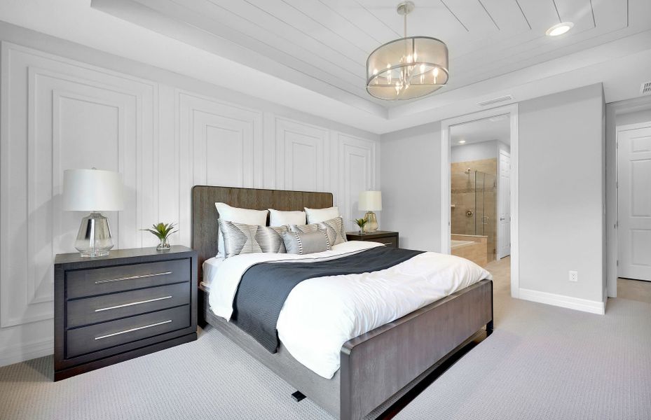 Representative furnished interior of a home built from the Palmary by Pulte Homes in Tohoqua Reserve, Kissimmee (Image 8).