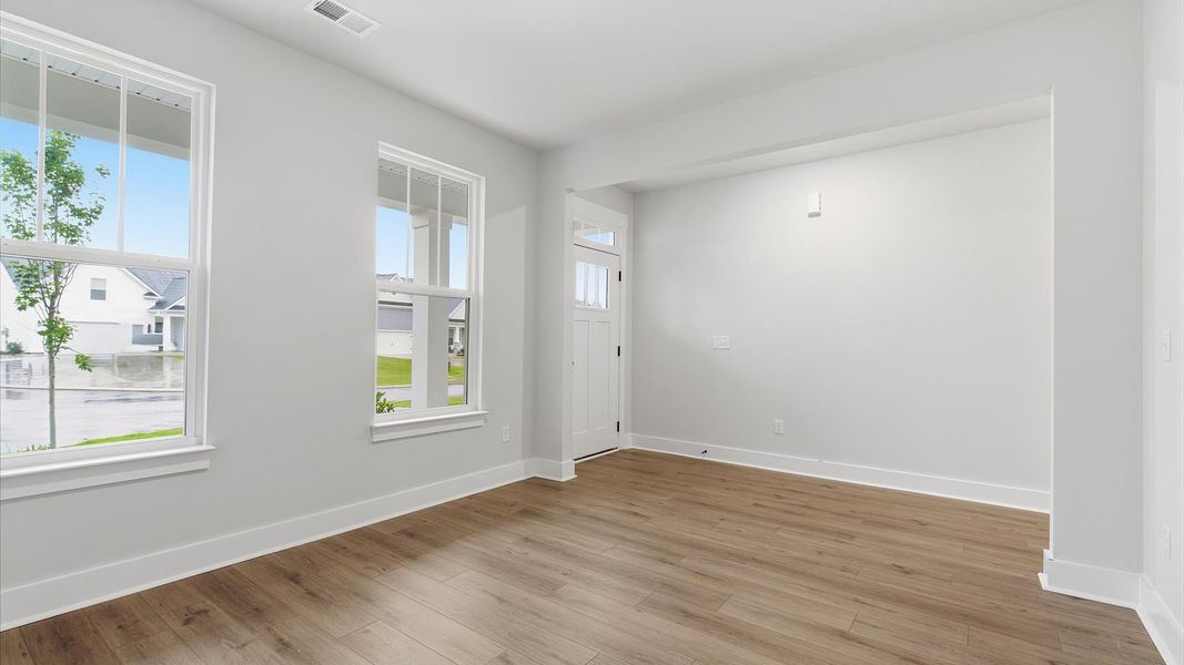 Established charm meets modern elegance in this first-rate flex room by DRB Homes Established charm meets modern elegance in this first-rate flex room by DRB Homes