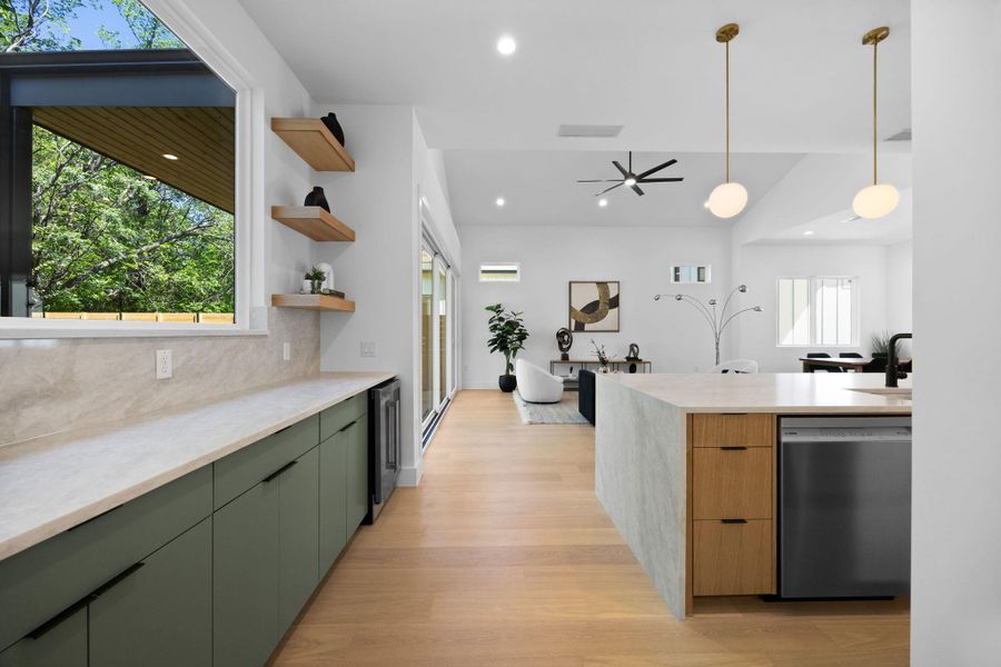 Furnished interior view inside a new home in , Austin (Image 14). Furnished interior view inside a new home in , Austin (Image 14).