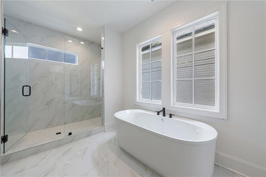 Furnished interior view inside a new home in , Alpharetta (Image 40).