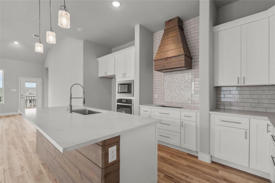 Furnished interior view inside a new home in , Texas City (Image 9). Furnished interior view inside a new home in , Texas City (Image 9).