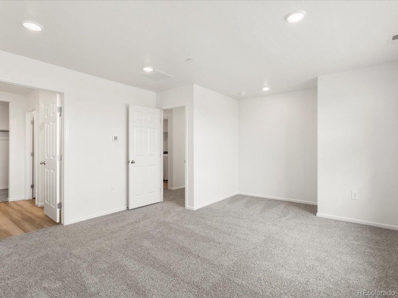 Spacious, unfurnished interior of a new home in Poudre Heights: The Meadow Collection, Windsor (Image 23).