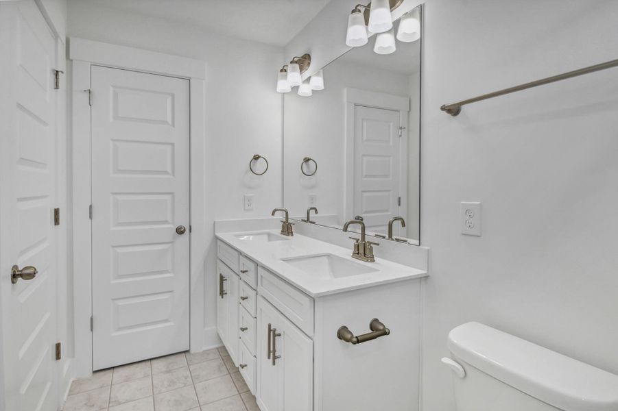 Furnished interior view inside a new home in Lake Carolina Townhomes, Columbia (Image 16).