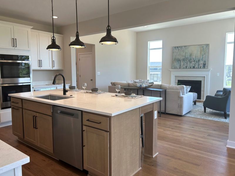 Representative furnished interior of a home built from the The Georgetown II by Norfolk Homes in Coronado Estates, Jackson (Image 14).