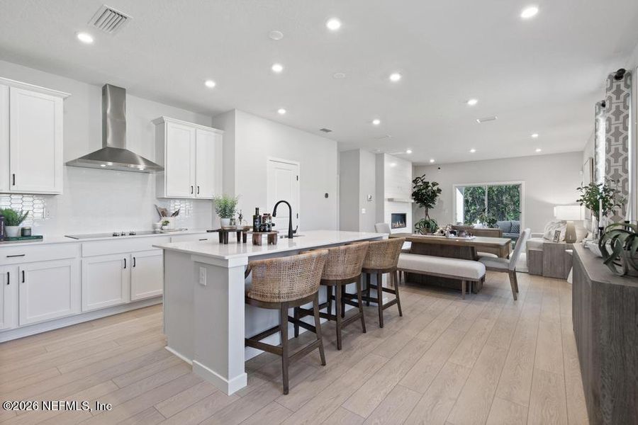 Furnished interior view inside a new home in Seminole Palms, Palm Coast (Image 27).