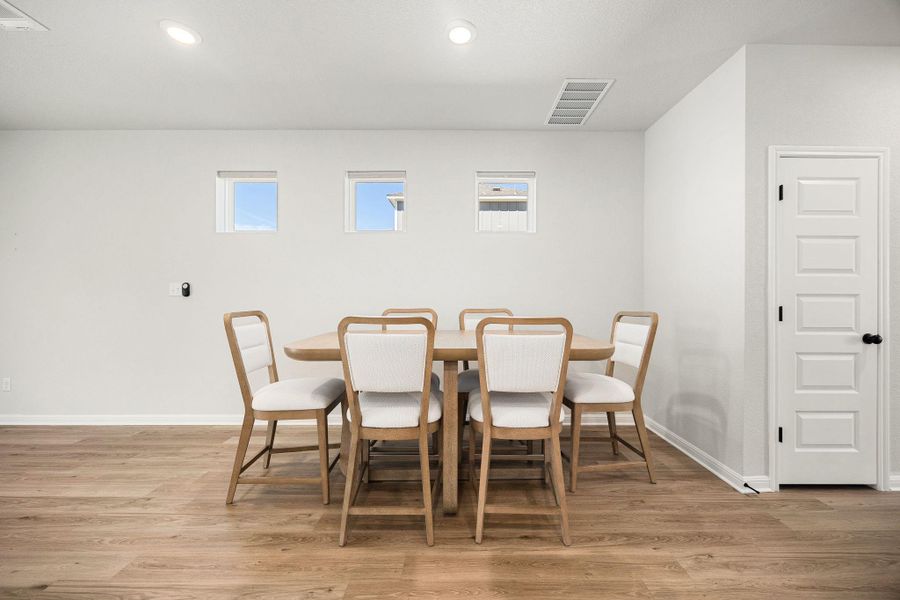Furnished interior view inside a new home in , Round Rock (Image 7).