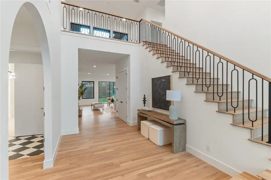 Furnished interior view inside a new home in , Dallas (Image 5).
