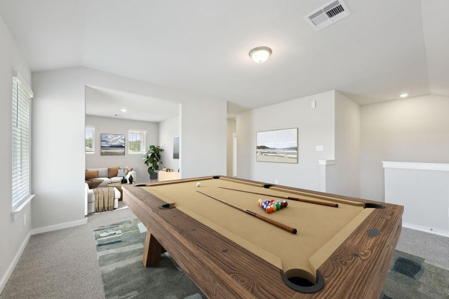 Photo is not of the actual home but is an inspirational photo of builder’s model home and may depict options, furnishings, and/or decorator features that are not included.