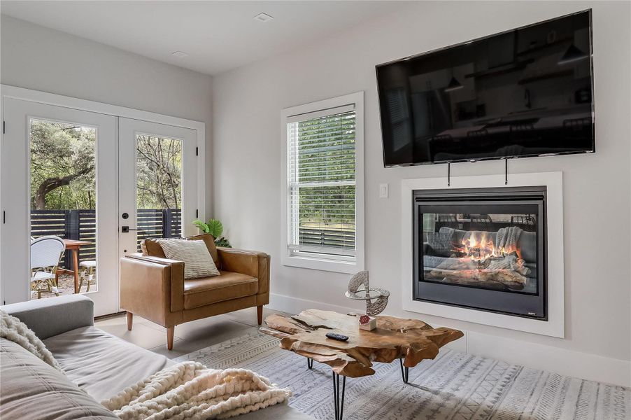 Furnished interior view inside a new home in , Austin (Image 6).