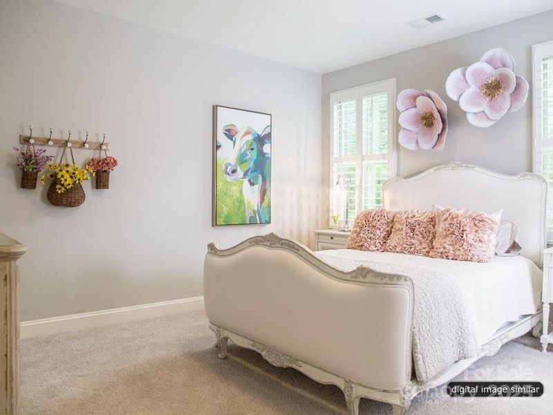 Furnished interior view inside a new home in , Charlotte (Image 5).