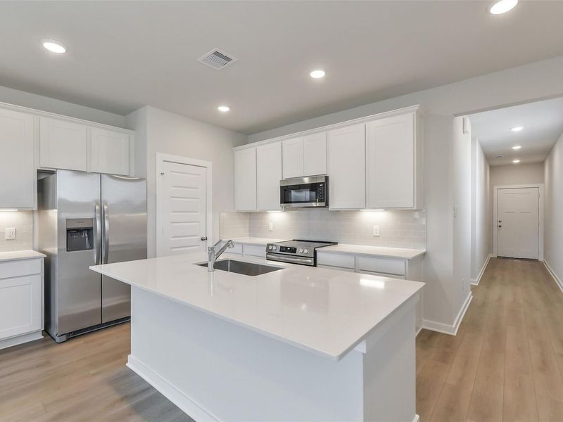 Furnished interior view inside a new home in Liberty Estates, Cleveland (Image 12).
