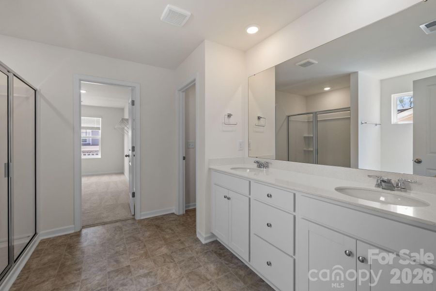 Furnished interior view inside a new home in McFarland Estates, York (Image 8).