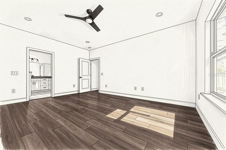 Spacious, unfurnished interior of a new home in , Newberry (Image 9).