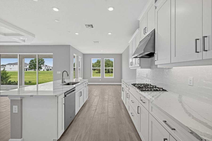 Furnished interior view inside a new home in Victoria Lakes, Odessa (Image 7).