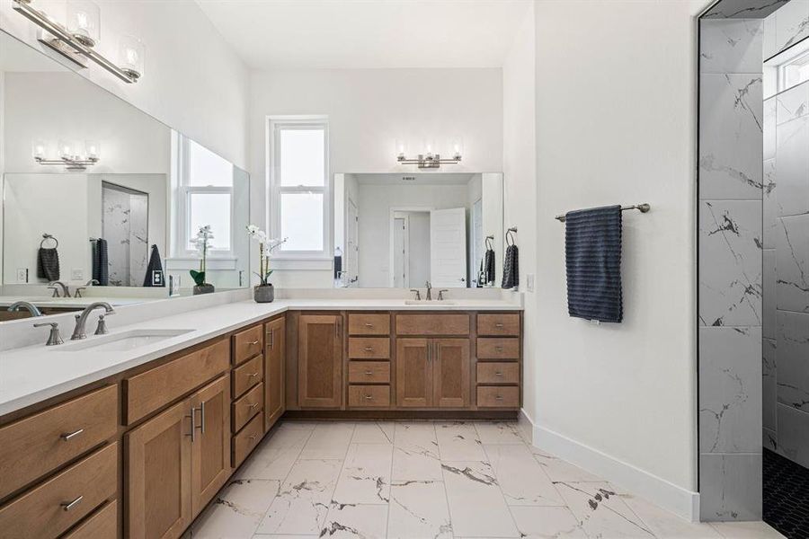 Furnished interior view inside a new home in , Georgetown (Image 7).