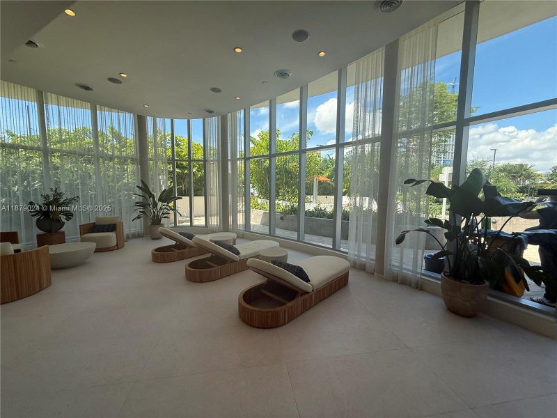 Furnished interior view inside a new home in Aria Reserve, Miami (Image 55).