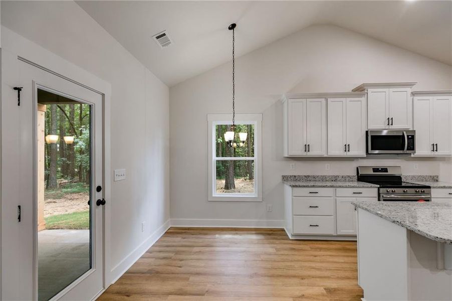 Furnished interior view inside a new home in , Silver Creek (Image 14).