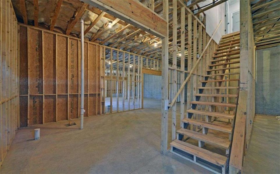 In-progress construction of a new home in , Clarkesville, GA (Image 77).