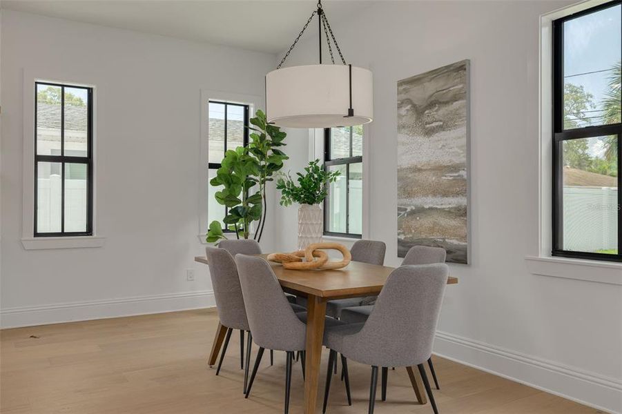 Furnished interior view inside a new home in , St. Petersburg (Image 11).