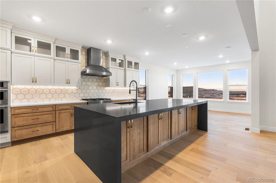 Furnished interior view inside a new home in Autograph at Lyric, Lone Tree (Image 34).