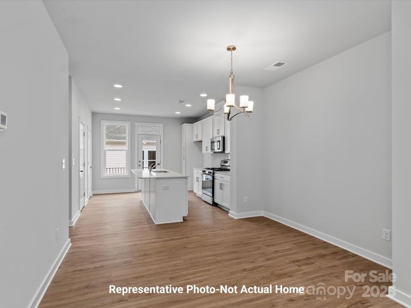 Living to Kitchen-Berkshire Plan