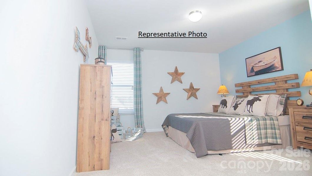 Furnished interior view inside a new home in Wallace Springs, Statesville (Image 31).