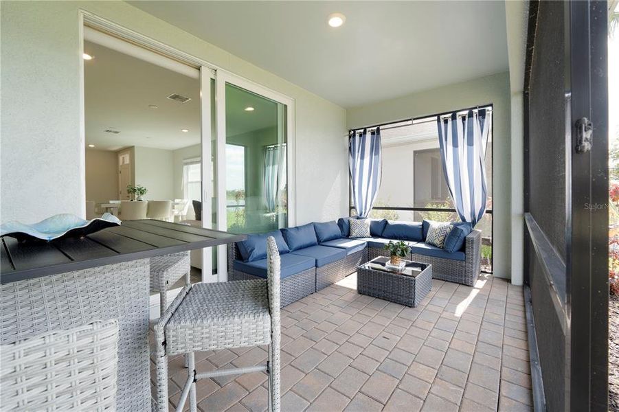 Furnished interior view inside a new home in , Punta Gorda (Image 18). Furnished interior view inside a new home in , Punta Gorda (Image 18).