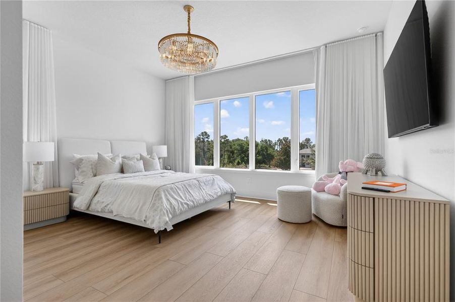 Furnished interior view inside a new home in , Montverde (Image 33).
