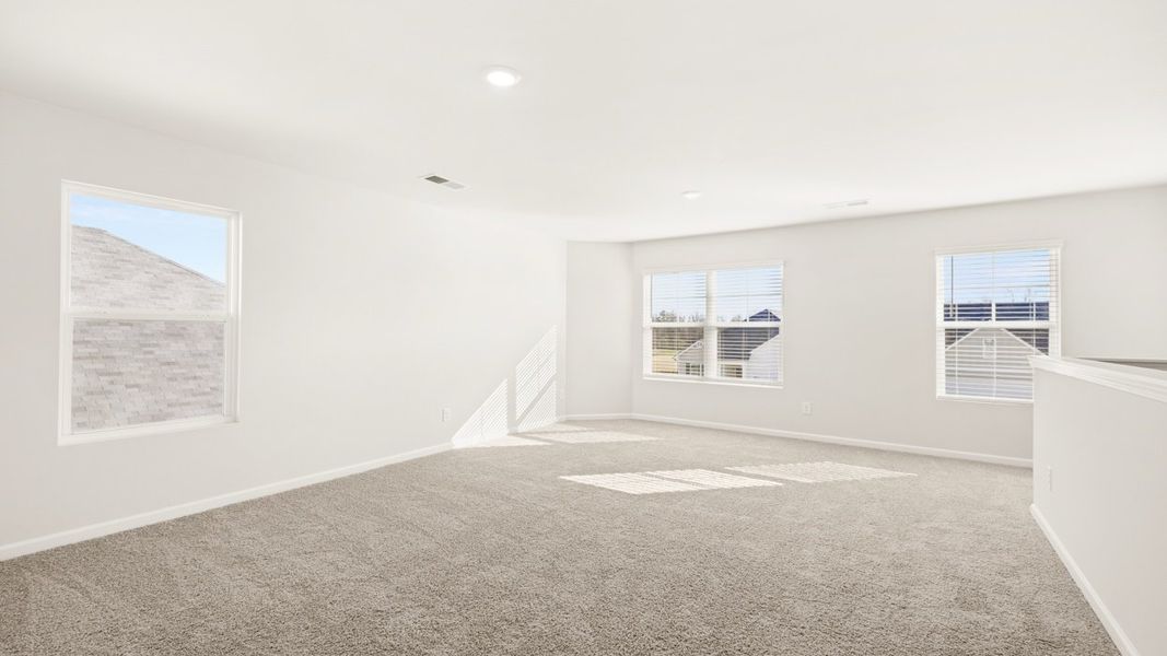 Spacious, unfurnished interior of a new home in The Preserve at Agricultural Village, Perry (Image 21).