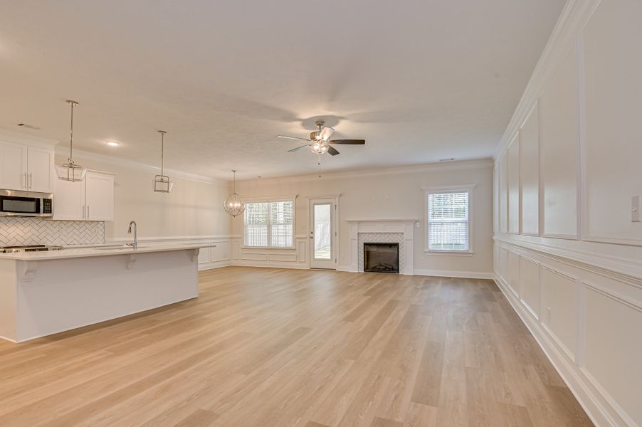 Spacious, unfurnished interior of a new home in The Sanctuary, Aiken (Image 32).
