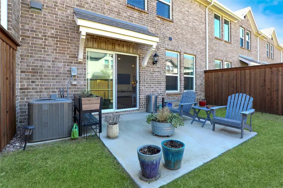 Exterior details and patio area of a home in , Celina (Image 3).